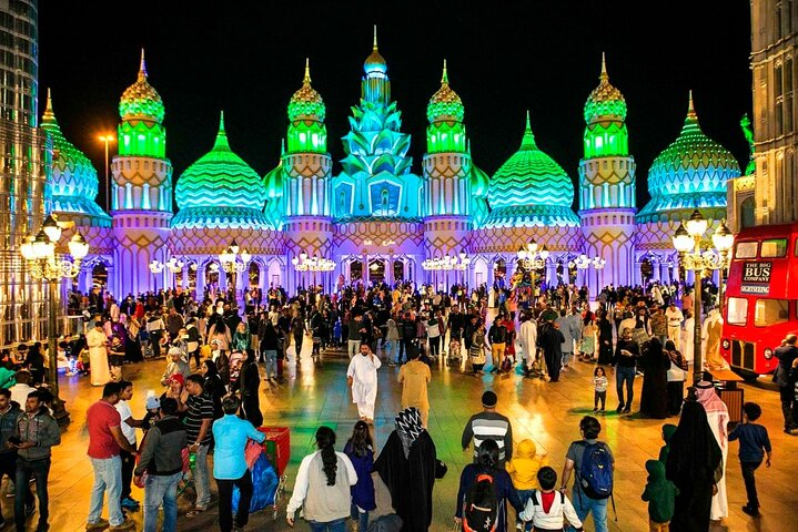Immerse yourself in the dazzling lights and lively crowds at Global Village where cultures unite through food shopping and entertainment creating a unique experience for every traveler.